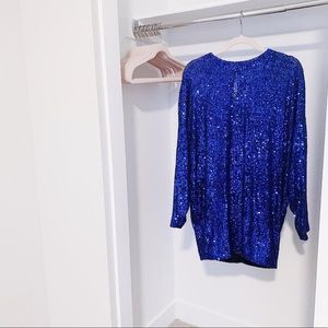 ITMFL ALEXANDRA DRESS IN BLUE